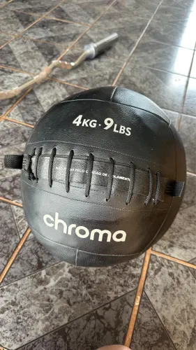 4 Wall Balls com suporte de parede