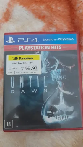 Until Dawn PS4 Mídia Física Game Jogo CHAMAR NO WHATSAPP