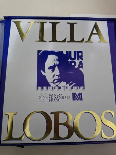 Vinil LP Villa Lobos Antologia para Piano 3 discos - Banco Sudameris