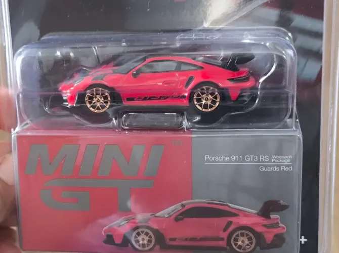 Mini GT Porsche Red 911 GT3