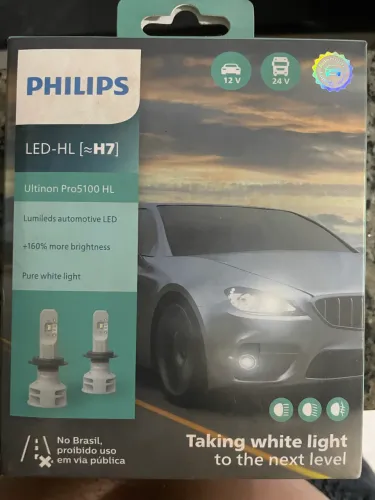 Super Led h7 Phillips original