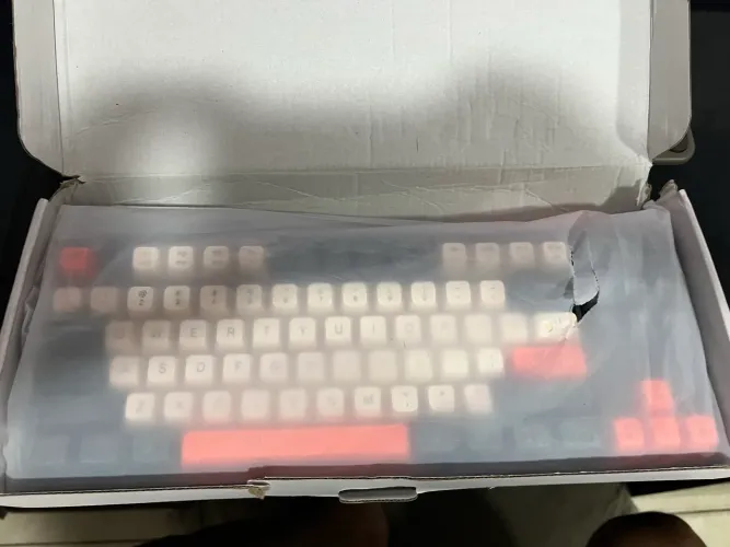 Teclado freewolf 87 key sem fio