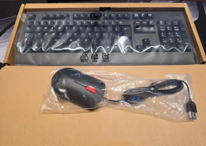 Kit Mouse e Teclado Lenovo OEM Office