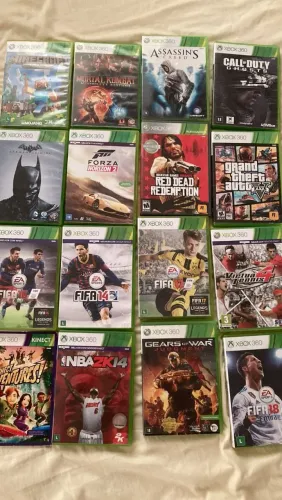 Jogos de xbox 360, preço a negociar.