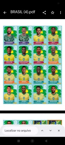 Vendo PDF figurinhas da copa 2026 completo já com capas de figurinhas tudo completo em HD