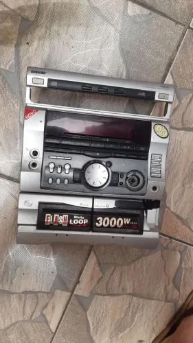 Placa frontal com display 