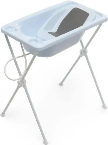 Banheira Bebê Acqua Trio Galzerano com suporte e assento redutor