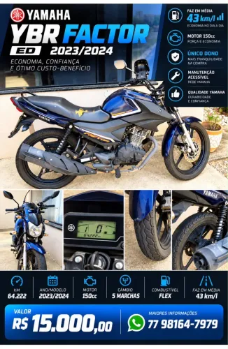Tamanha YBR FACTOR ED