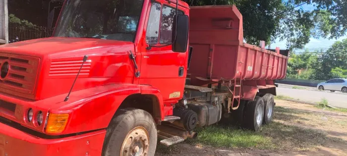 VENDE-SE CAMINHÃO CAÇAMBA MERCEDES-BENZ 1620 - ANO 1999