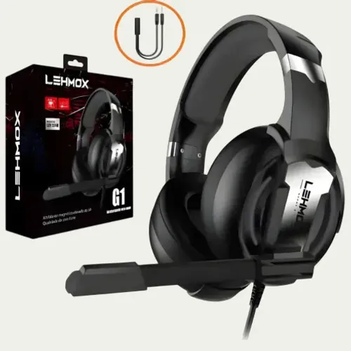 Fone de Ouvido Headset Gamer P3 Cabo de 2m