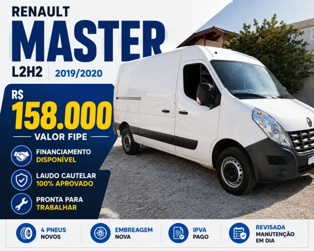 Renault Master 2.3 DCI Executive Longo 16L Dies 2020