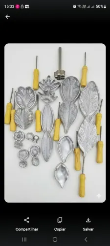 FRISADORES DE FLORES E FOLHAS EM EVA