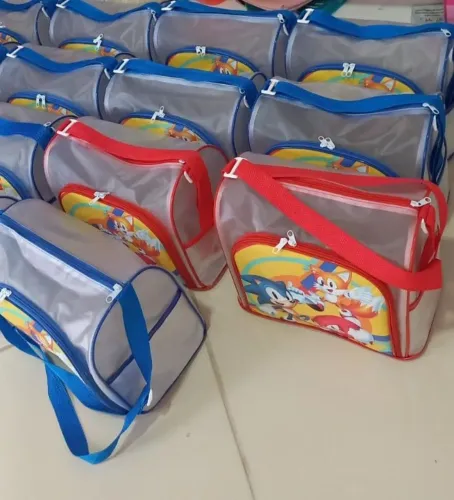 Kit com 10 Bolsas Sonic - Lembrança para Aniversário