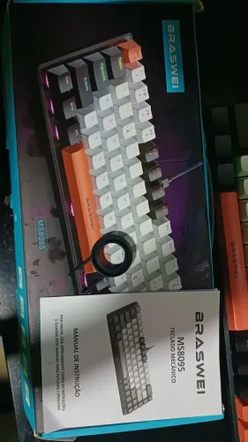 Teclado mecânico 65%-switch Red
