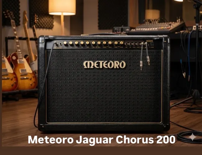 AMPLIFICADOR METEORO JAGUAR CHORUS 200 - POTÊNCIA DE VERDADE