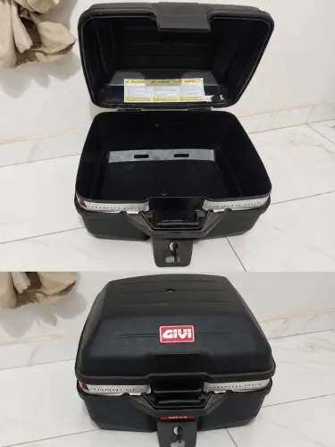 Baú givi 27 litros sem suporte