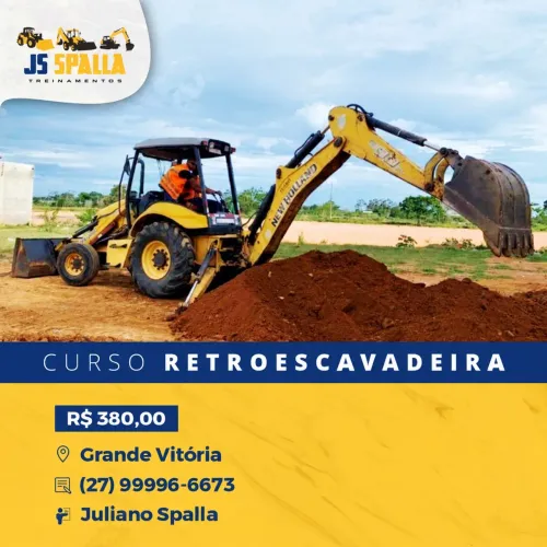 Curso Retroescavadeira