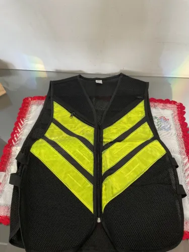 COLETE PARA MOTOBOY REFLETIVO - PRETO - TAMANHO M