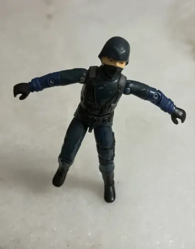 Cobra Officer 1983 Gijoe Comandos em ação
