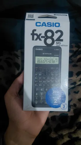 Calculadora Científica Casio fx-82MS 2nd Edition (Nova na Caixa)