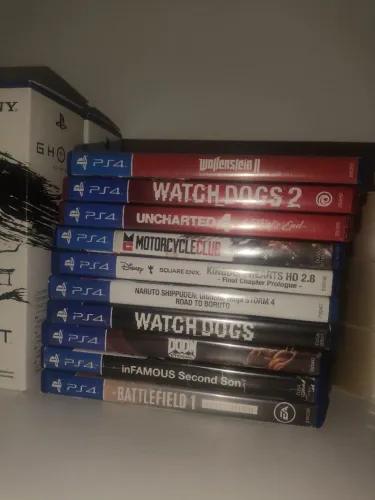 Lote 10 Jogos - PS4