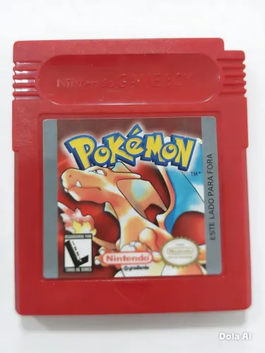 Pokémon Red original para gameboy 