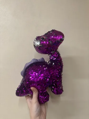 dinossauro reversível de lantejoulas linha Ty -parecido-