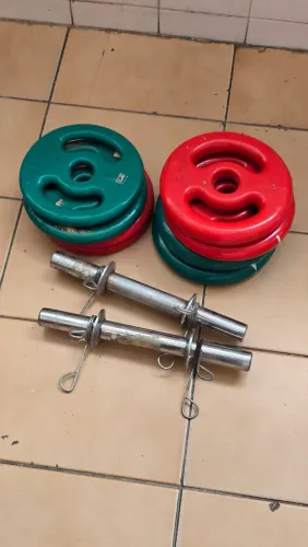 Anilhas para musculação