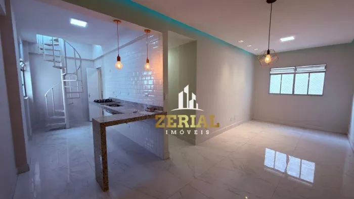 Cobertura com 2 dormitórios à venda, 108 m² por R$ 550.000,00 - Nova Gerty - São Caetano d