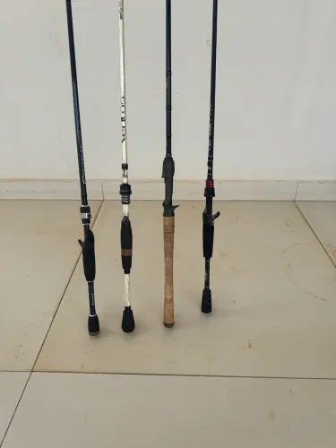 Vara de pesca inteiriça abu Garcia