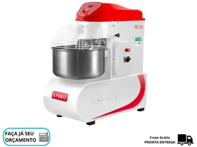 Amassadeira espiral 15kg GPaniz monofásica