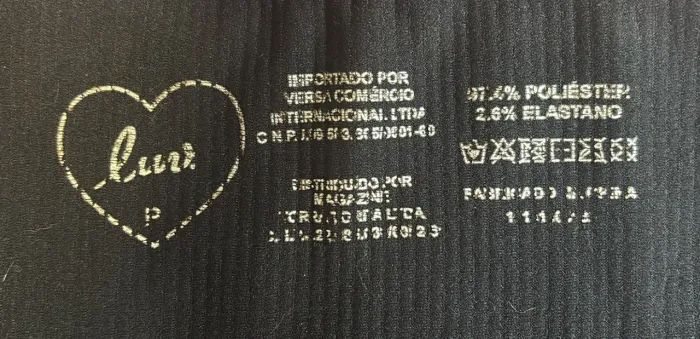 Roupa Feminina, Tamanho P
