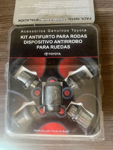 Kit Anti Furto para Rodas Original Corolla Toyota
