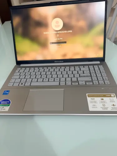Notebook ASUS Vivobook Go 15 novo Com Nota Fiscal
