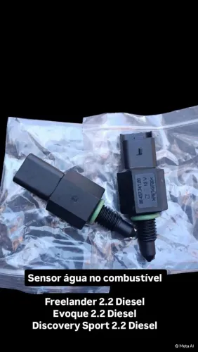 Sensor água no combustível Freelander Evoque Discovery Sport diesel