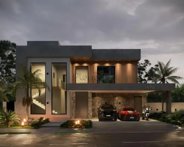 Sobrado à venda em Campinas, Fazenda Pau D'Alho, com 4 quartos, com 315 m², Reserva Serena