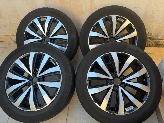 Jogo de Rodas Originais VW Amarok Aro 20 - Furação 5x