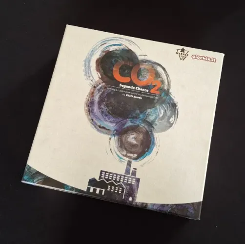 CO2: Segunda Chance + Insert Caseiro + Sleeves - Jogo de Tabuleiro