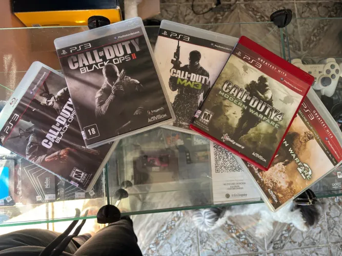 Coleção call of duty jogos ps3