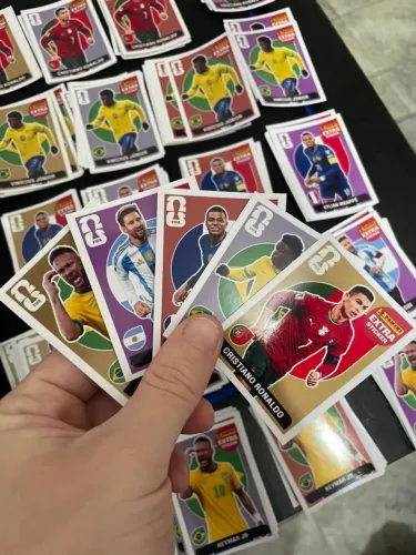 Figurinhas da Copa Legends Brilhantes Personalizadas