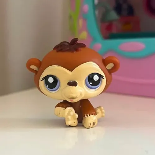littlest pet shop chimpanzé #1347