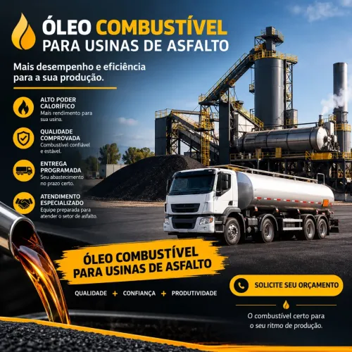 Óleo Combustível para Usinas de Asfalto