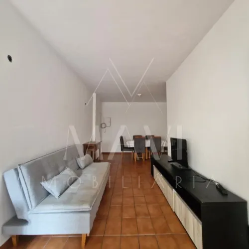 Apartamento Mobiliado 2 dormitórios Lateral Mar para locação definitiva no Bairroda Aviaçã