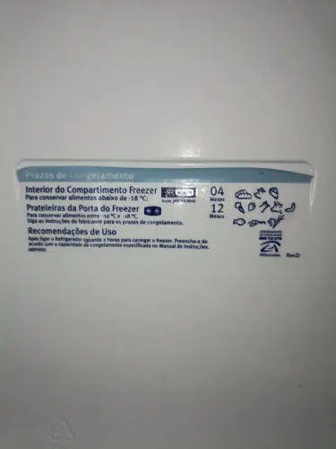 Geladeira Frost Free -