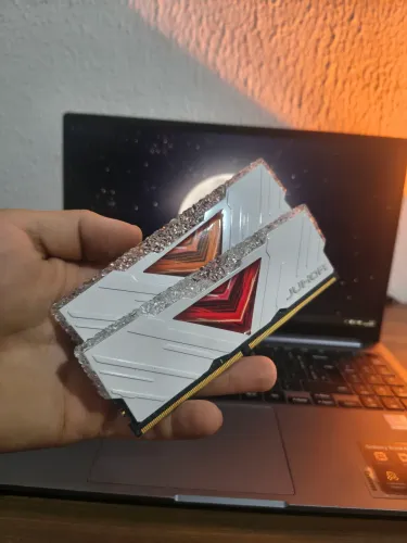 Memória RAM Juhor Crystal 16GB (2x8GB) DDR4 3200MHz | Aceito Cartão
