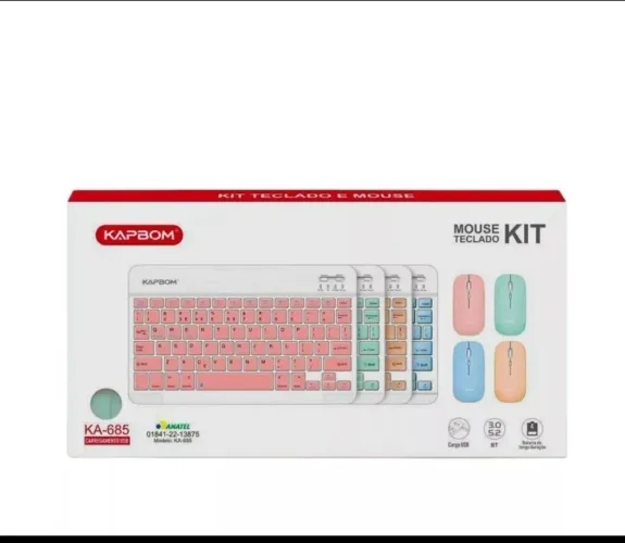 Kit teclado e mouse