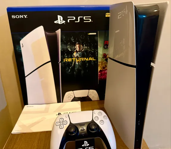 PS5 Slim 1TB Digital na garantia e nota fiscal