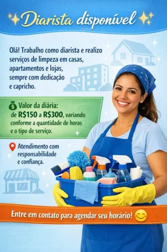 Faxineira/diarista