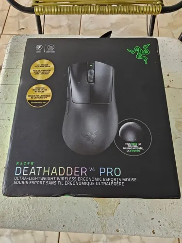 Mouse Gamer Razer Deathadder V4 Pro Preto