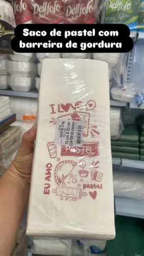 Sacos de pastel com barreira de gordura 